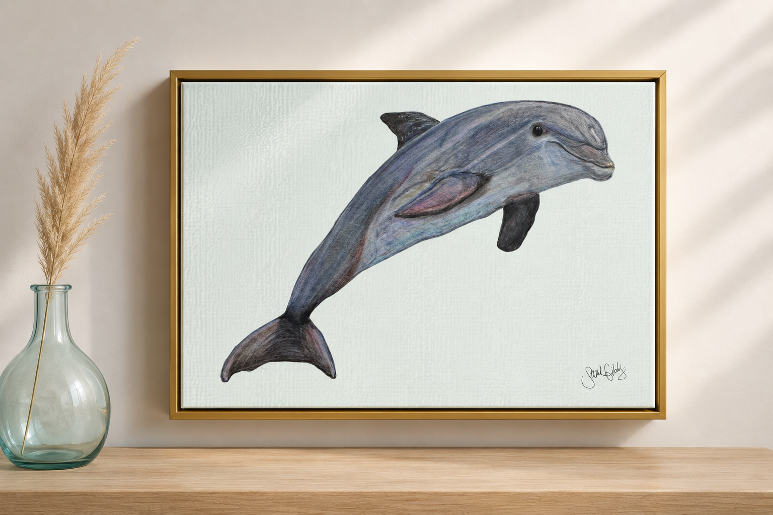 Dolphin Canvas