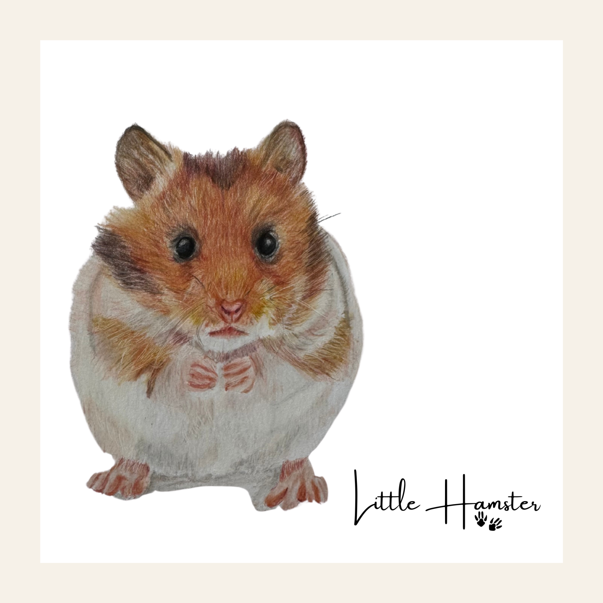 Hamster - Little Print