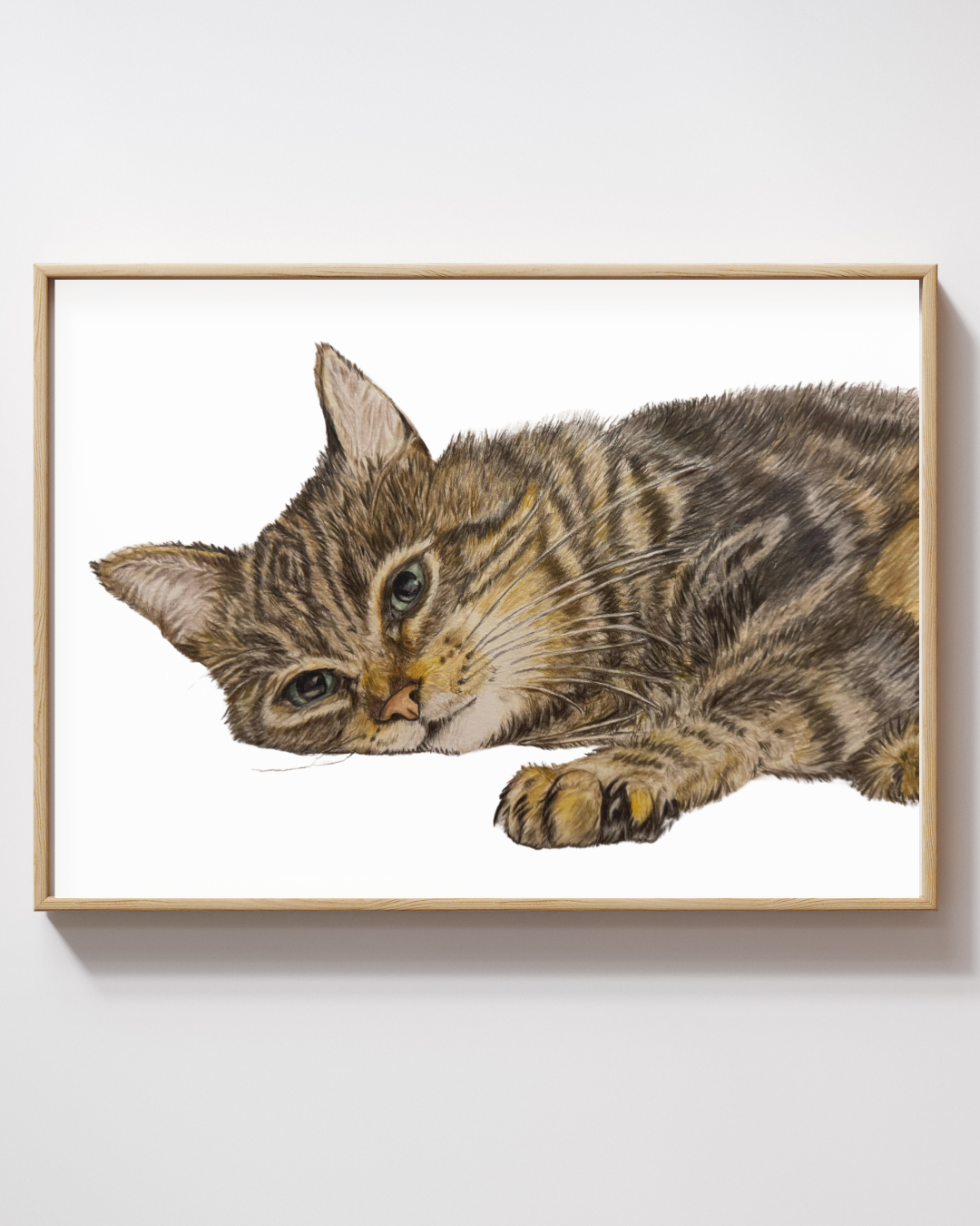 Cat Wall Art Print