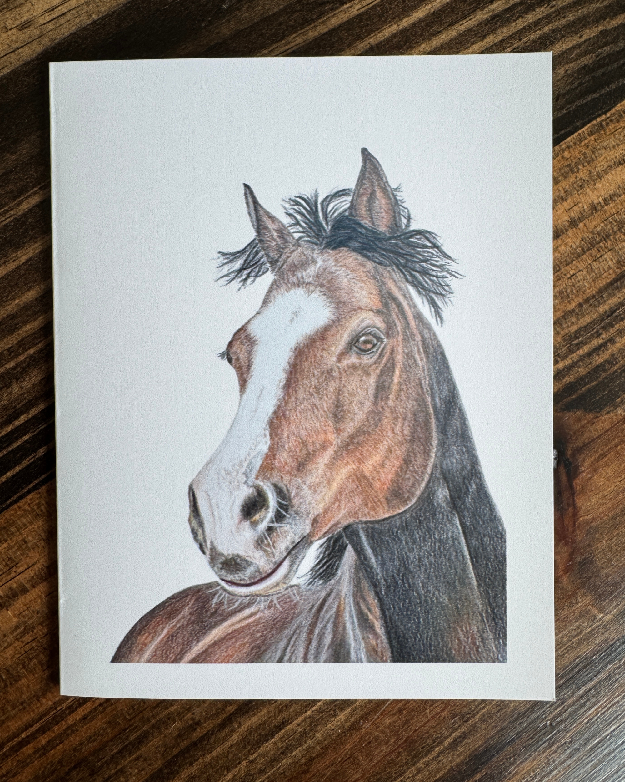 Horse Greeting Card