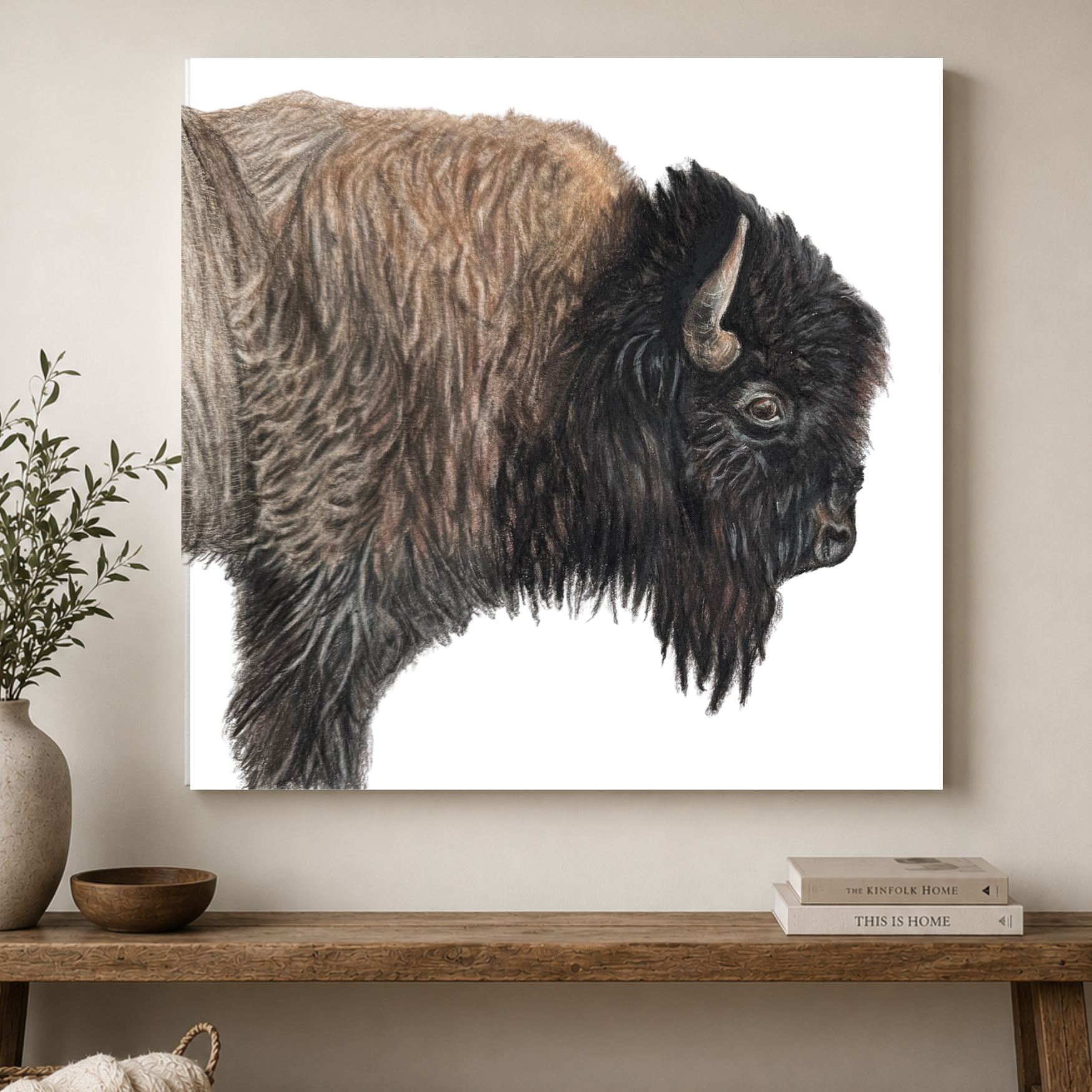 Bison Canvas 30x30 Mickup.png