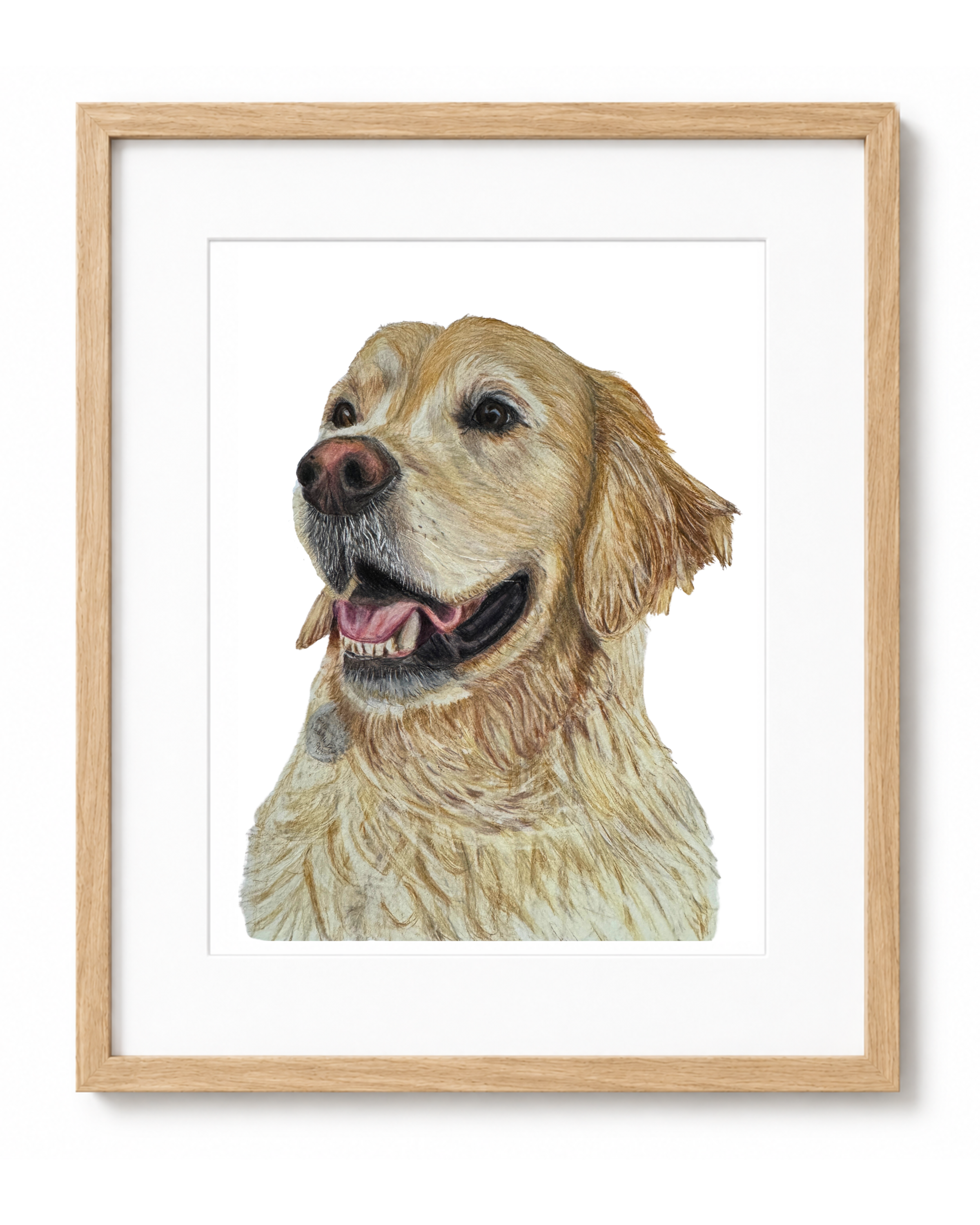 Golden Retriever Framed Art