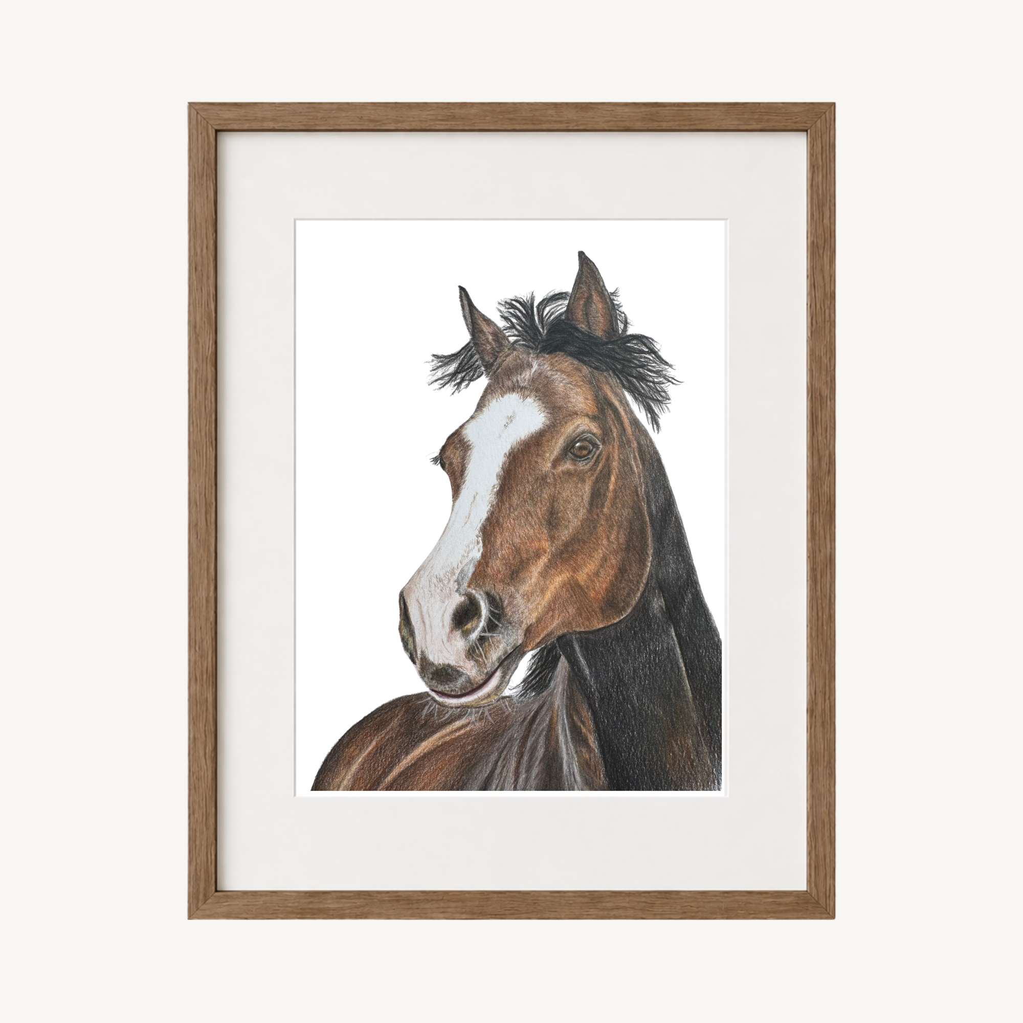 Horse Art Print