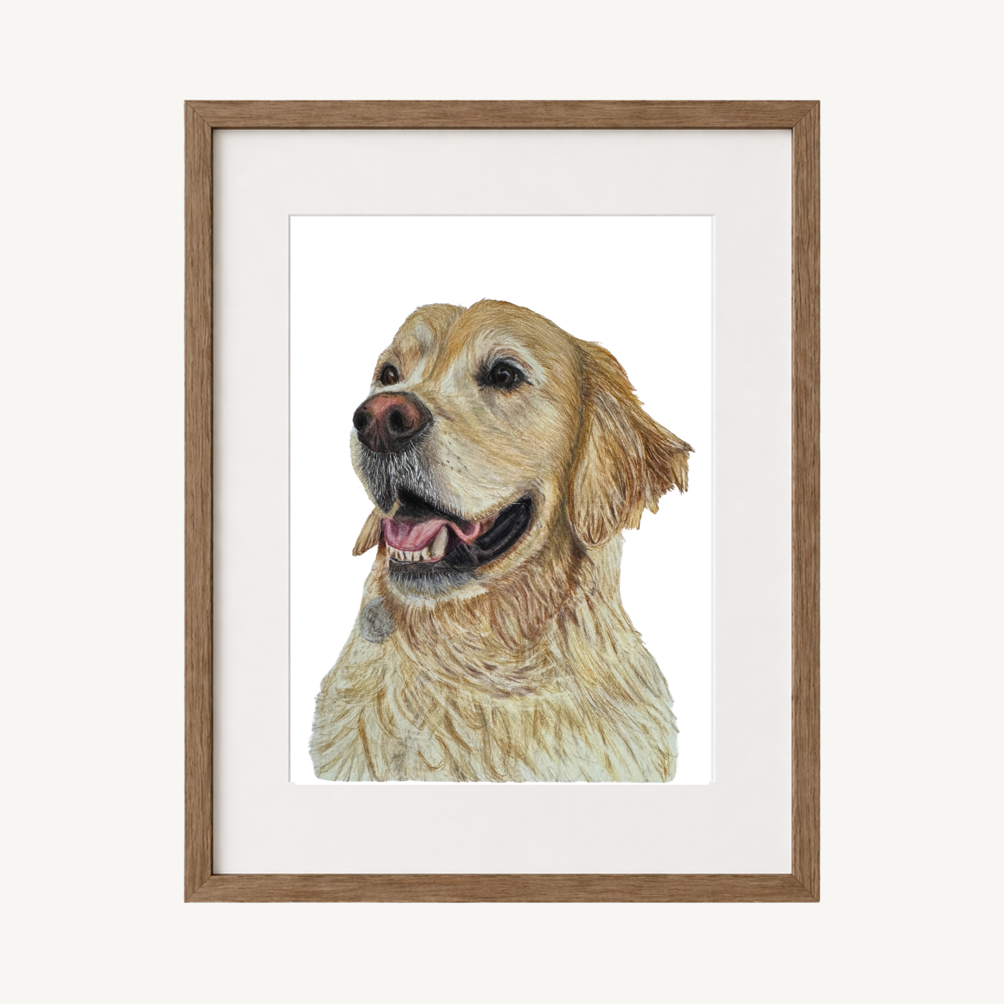 Golden Retriever Art Print
