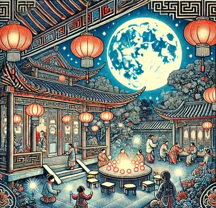 The Chinese Mid-Autumn Moon Festival