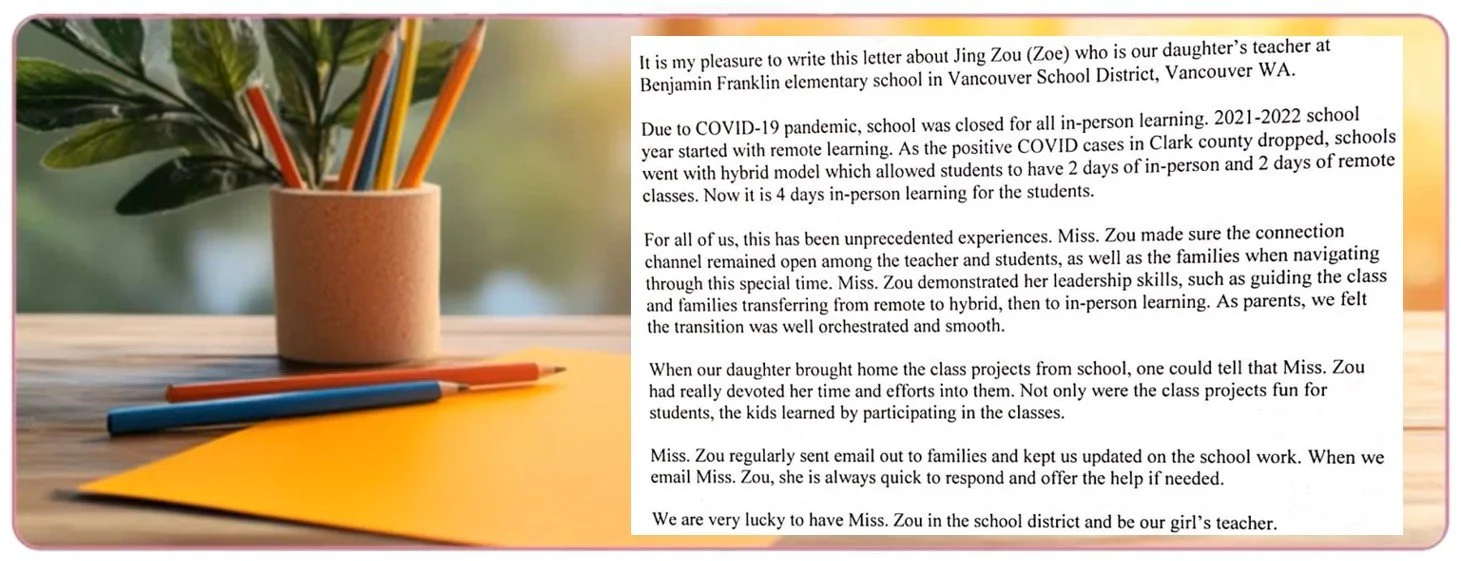 Math tutoring testimonial from a Seattle family