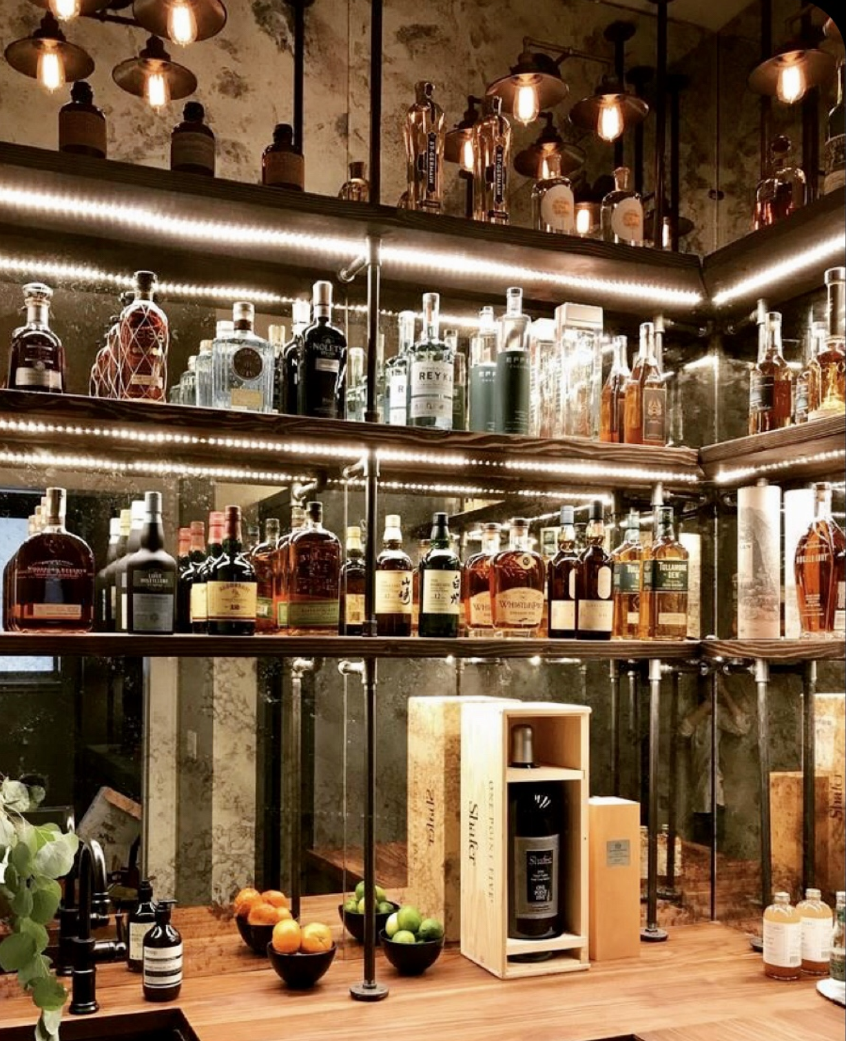 Spirits &amp; Space: The Logic of the Home Bar