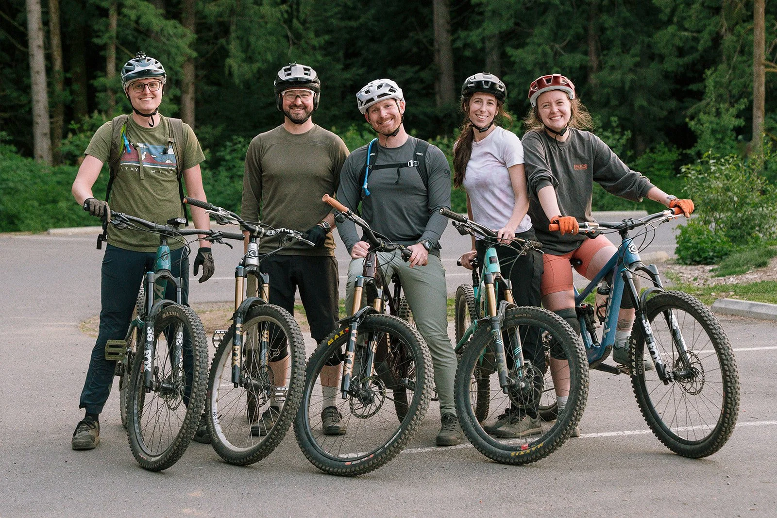 riders lined up
