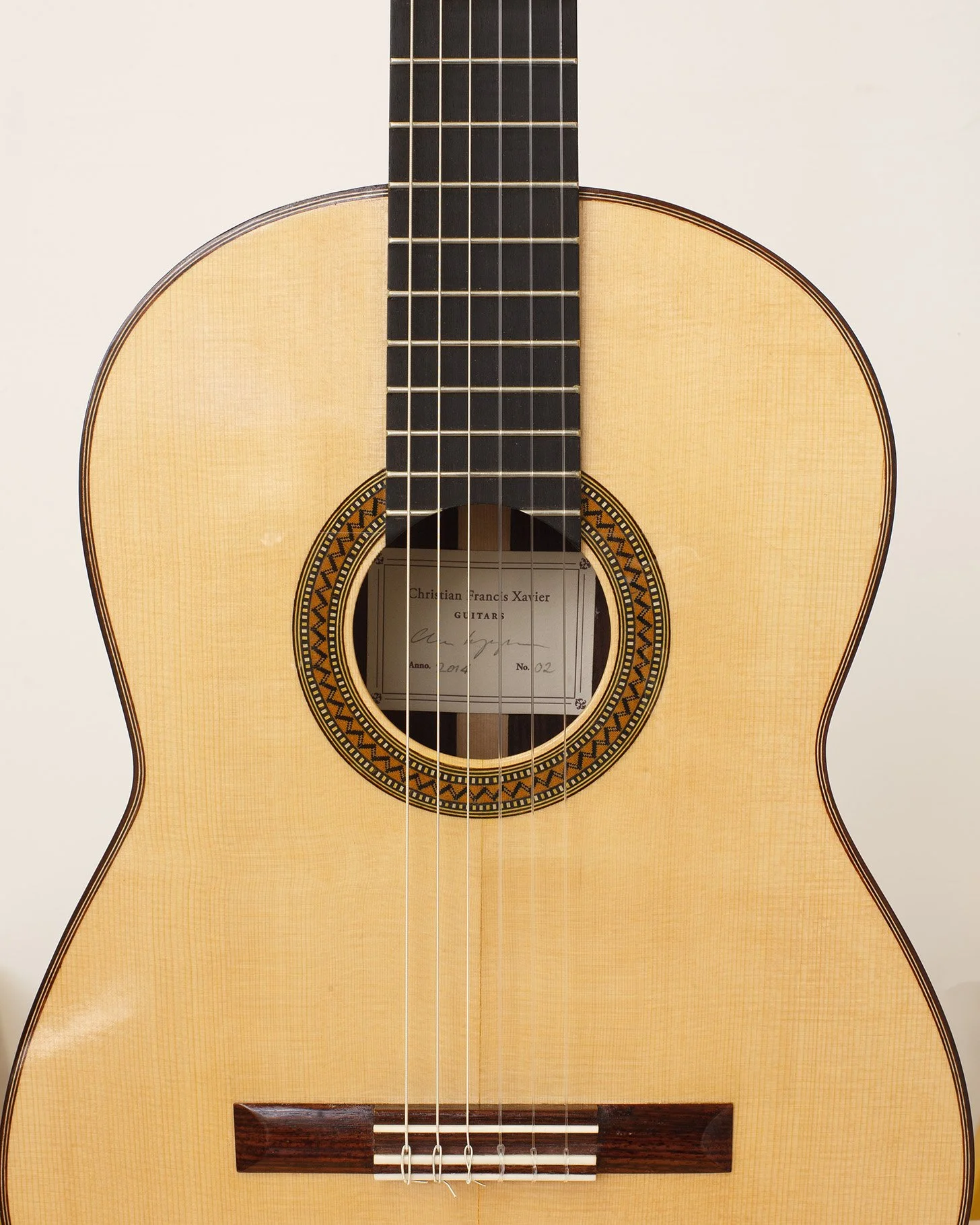 Classical Hauser spruce top. SOLD