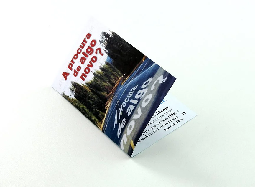 PB-1 Porções Bíblicas - Milheiro - A Procura de Algo Novo - Couché Fosco - cód. 5143