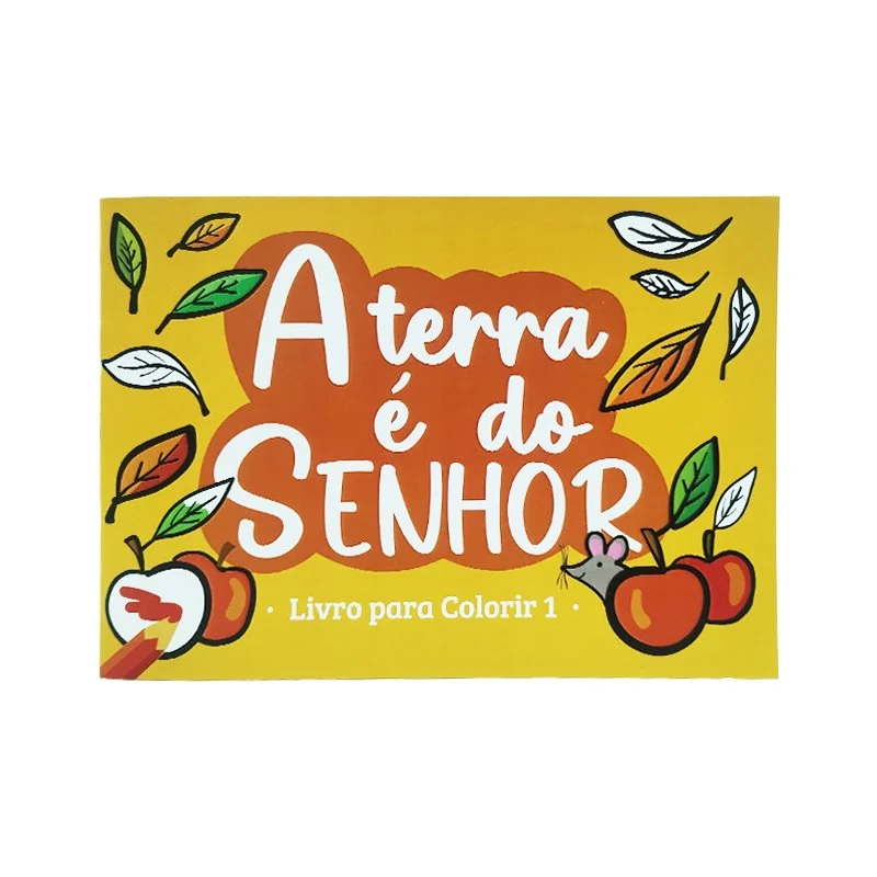 Livro para Colorir 1 - A Terra é do SENHOR - cód. 6801