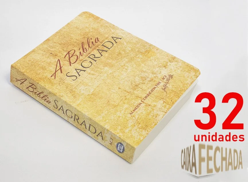 Bíblia ACF Compacta - Brochura Papirus - Caixa Fechada - cód. 1512x