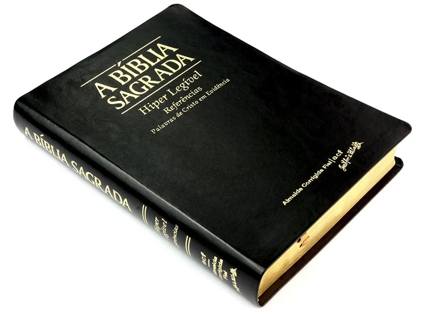 Bíblia ACF Hiper Legível com Ref. e Mapas - Preta - cód. 4406