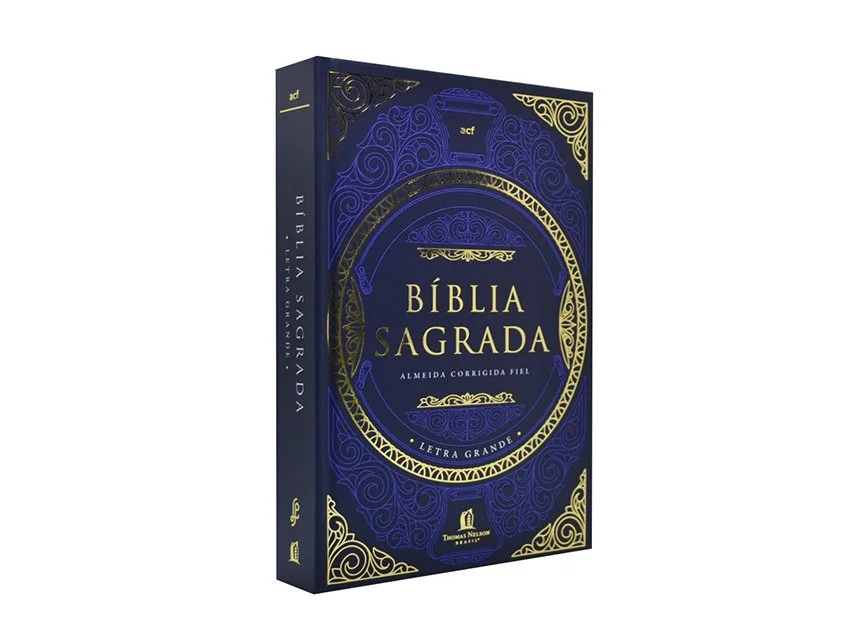 Bíblia ACF Leitura Perfeita - Capa Dura Tesouro Sagrado - cód. 6054