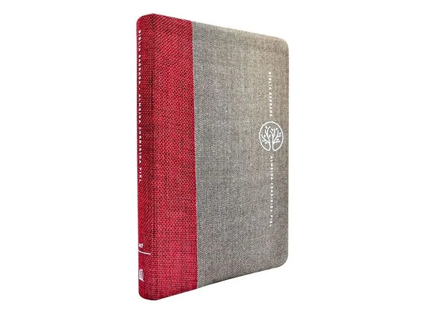 Bíblia ACF Leitura Perfeita - Vermelho e Cinza - cód. 6053