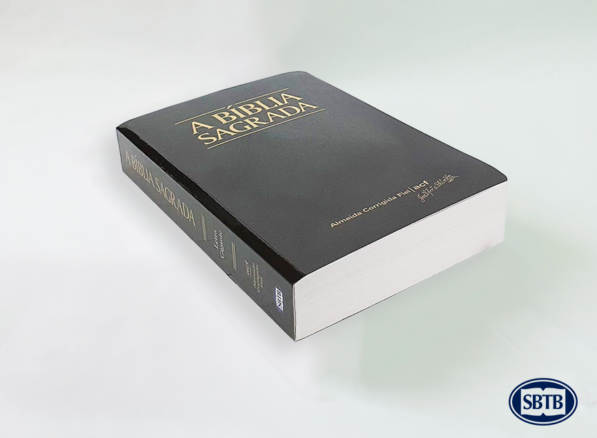 Bíblia ACF Letra Gigante - Brochura Preta - cód. 3110