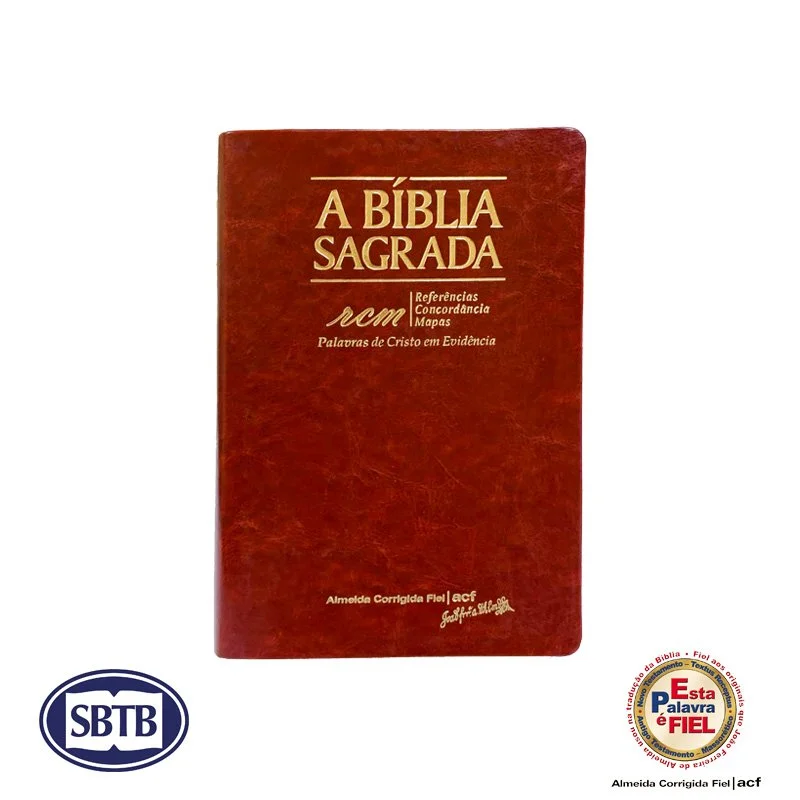Bíblia ACF - RCM - Mogno - Letra Gigante - cód. 3212e