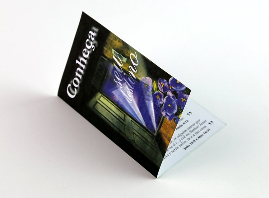 PB-1 Porções Bíblicas - Milheiro - Conheça Seu Destino - Couché Fosco - cód. 5162