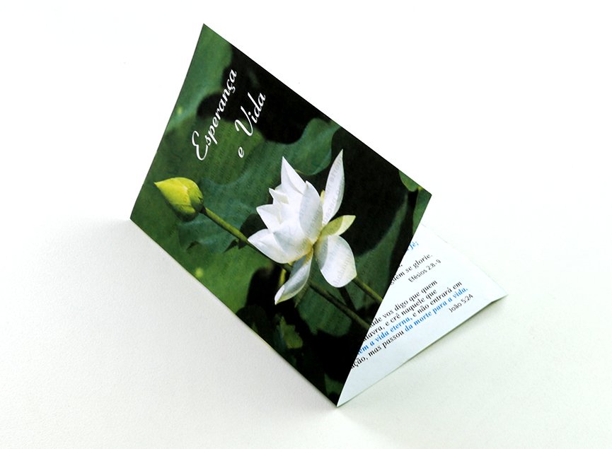 PB-1 Porções Bíblicas - Milheiro - Esperança e Vida - Couché Fosco - cód. 5151