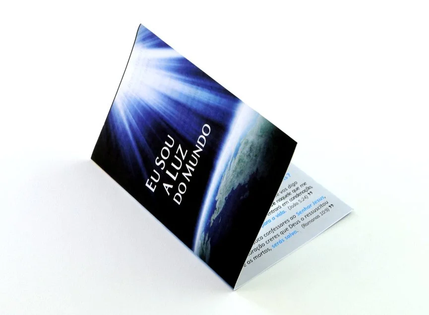 PB-1 Porções Bíblicas - Milheiro - Eu Sou A Luz Do Mundo - Couché Fosco - cód. 5160