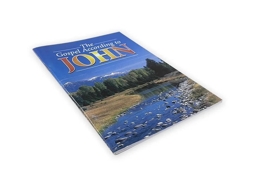 Evangelho de João em Inglês - cód. 7408