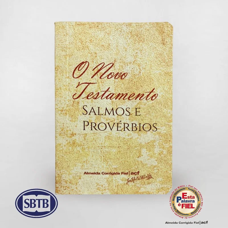 Novo Test. ACF de Bolso com Salmos e Prov. - Papirus - cód. 5020
