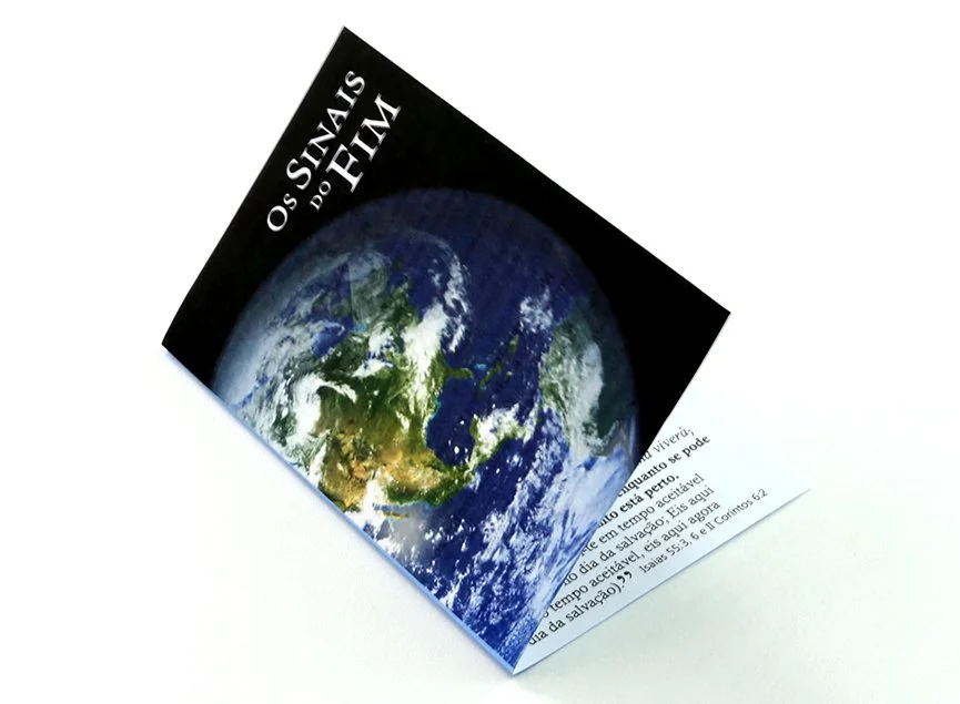 PB-1 Porções Bíblicas - Milheiro - Os Sinais do Fim - Couché Fosco - cód. 5167