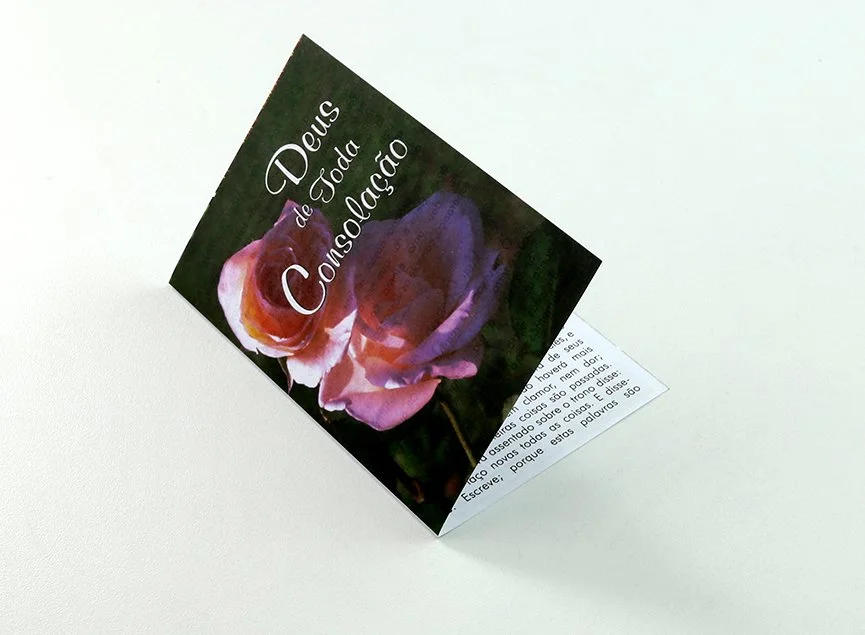 PB-1 Porções Bíblicas - Milheiro - Deus de Toda Consolação - Couché Fosco - cód. 5149