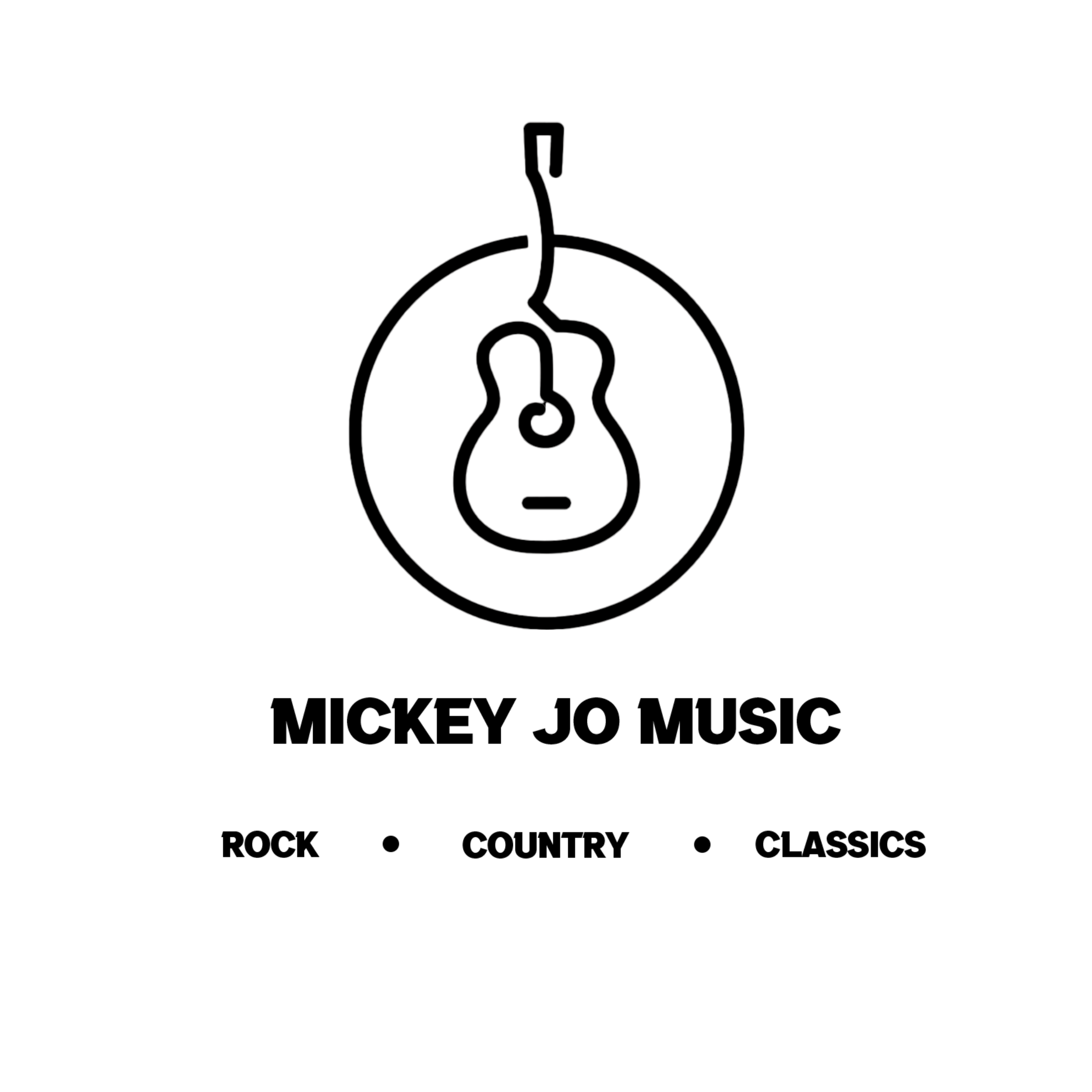 Line drawing of a hanging light bulb inside a circular frame.