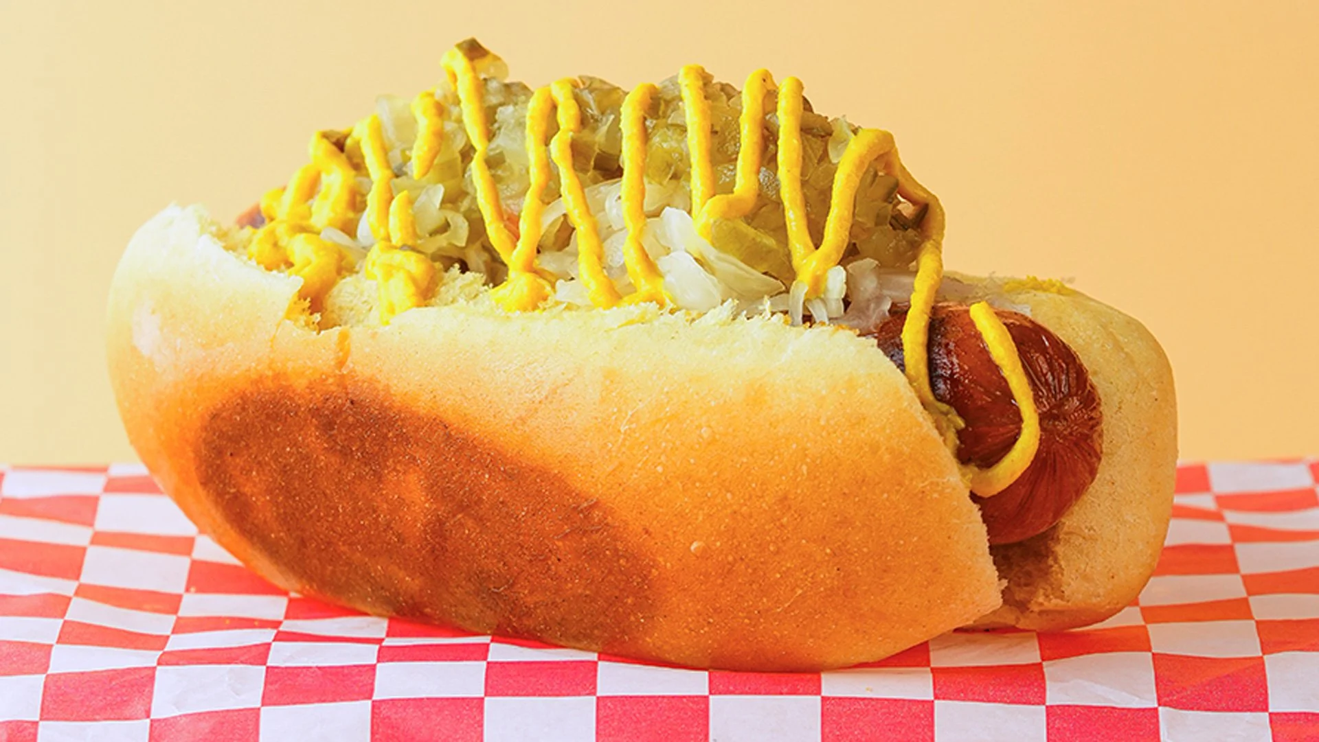 FLO'S WAY loaded Sabrett all beef hot dog with Flo's famous relish. Served from our food truck in Midcoast Maine, and catering your next event.