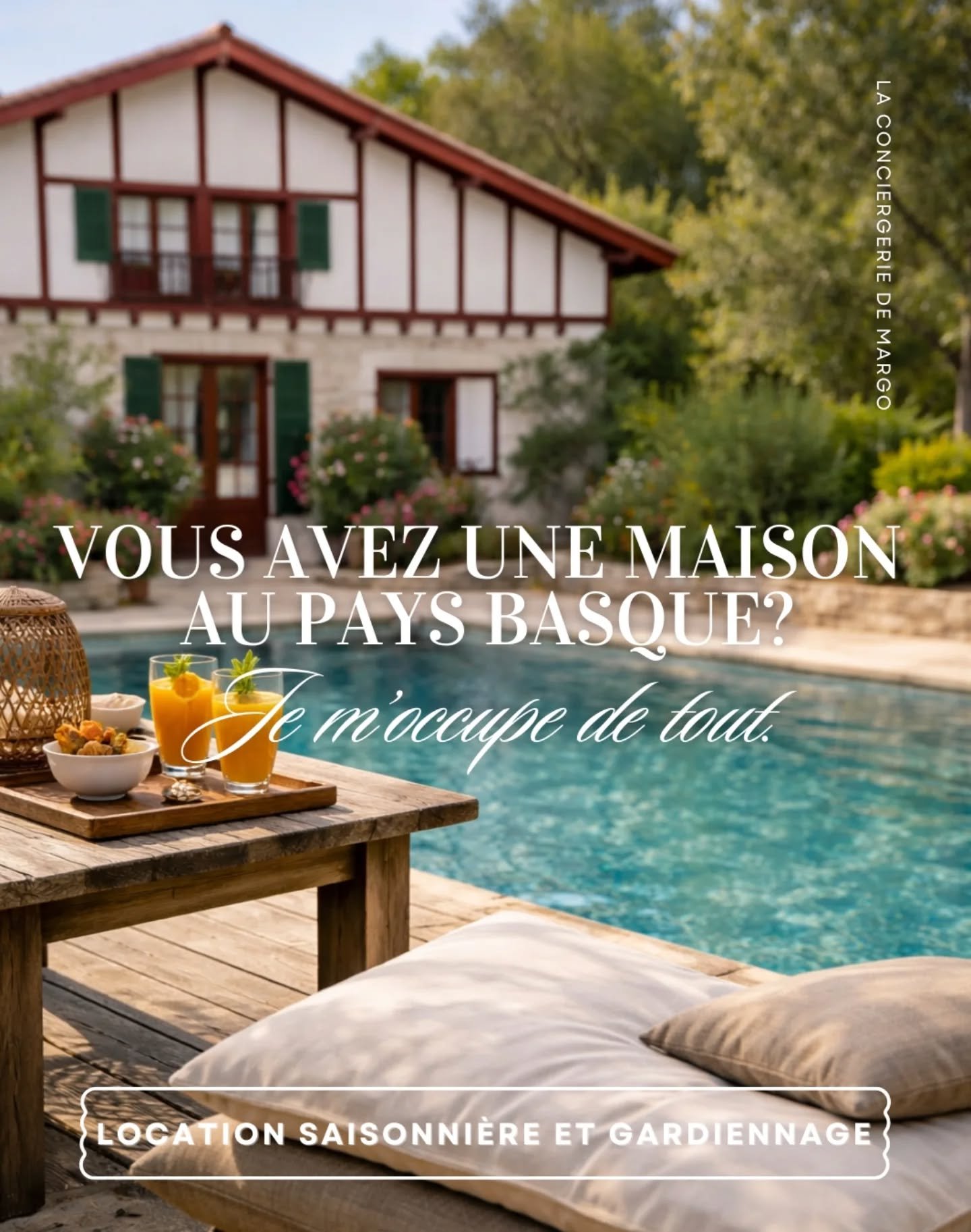 Vous avez une maison au Pays Basque ?

La location saisonni&egrave;re peut &ecirc;tre tr&egrave;s rentable&hellip;
mais elle demande du temps, de l&rsquo;organisation
et une vraie pr&eacute;sence sur place.
Entre les voyageurs, le m&eacute;nage, les 