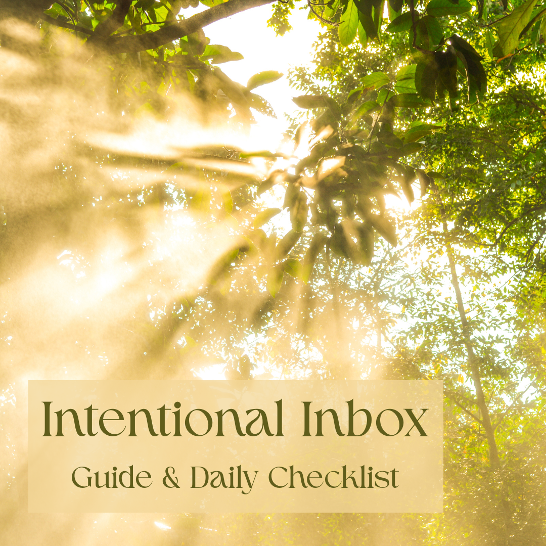 Intentional Inbox Guide & Daily Checklist