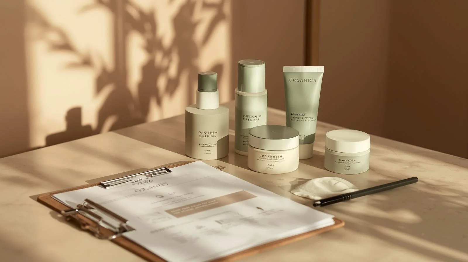 Organic cosmetic productos