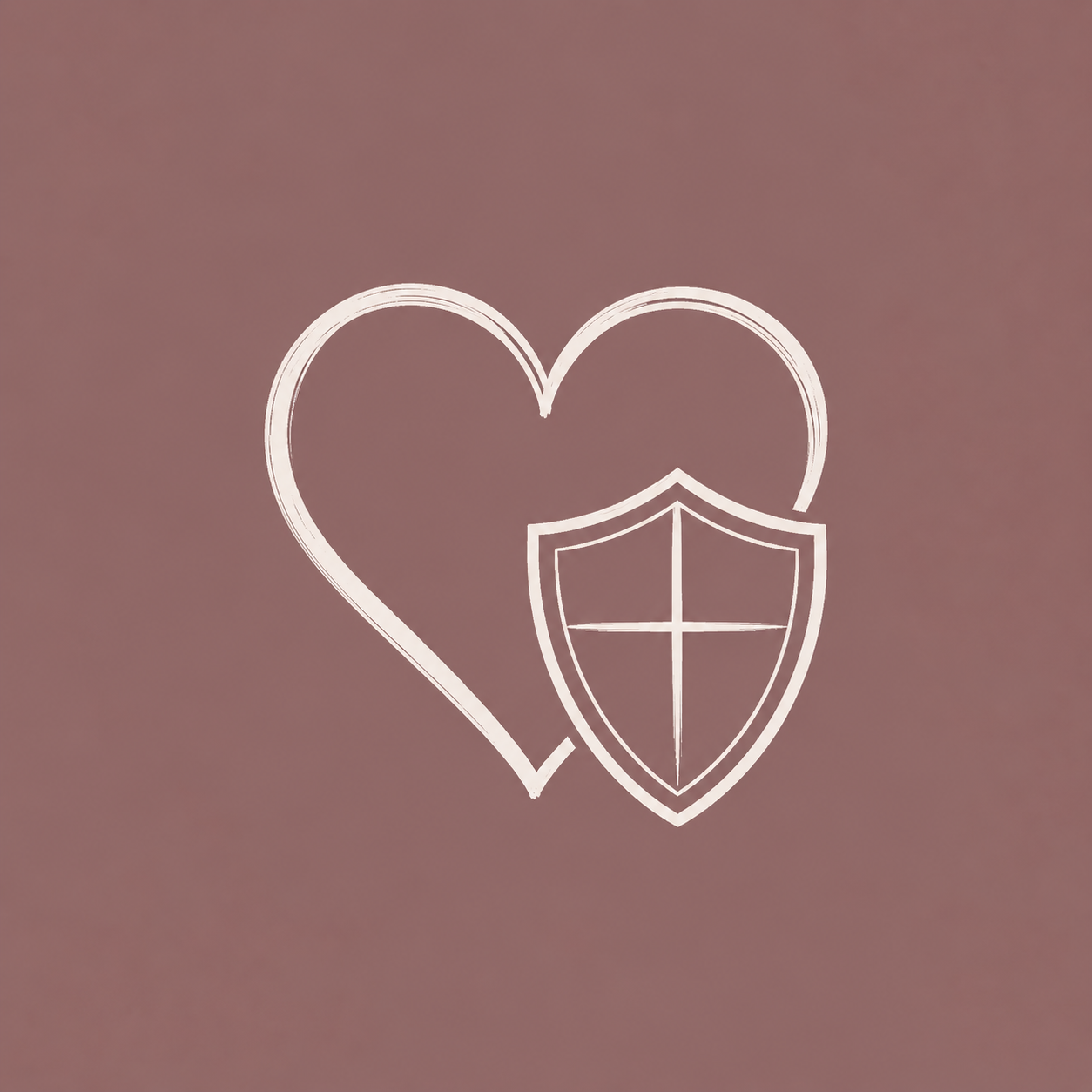 Heart and shield illustration representing rebuilding trust, emotional safety, and healing after betrayal
