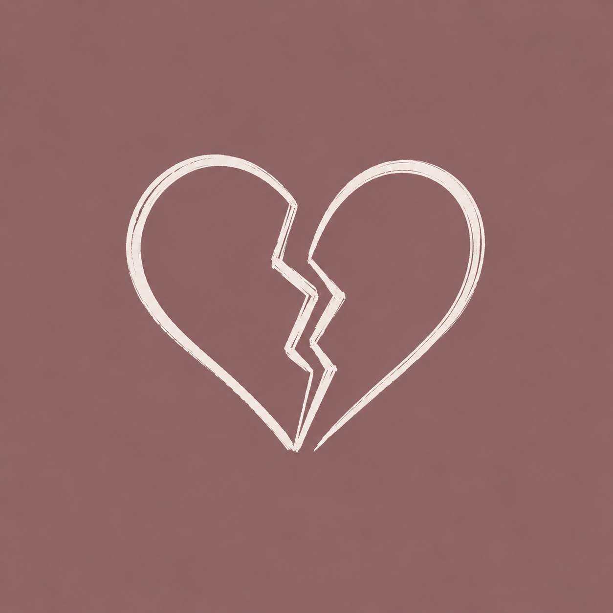 Broken heart illustration representing betrayal, infidelity, and affair recovery counseling