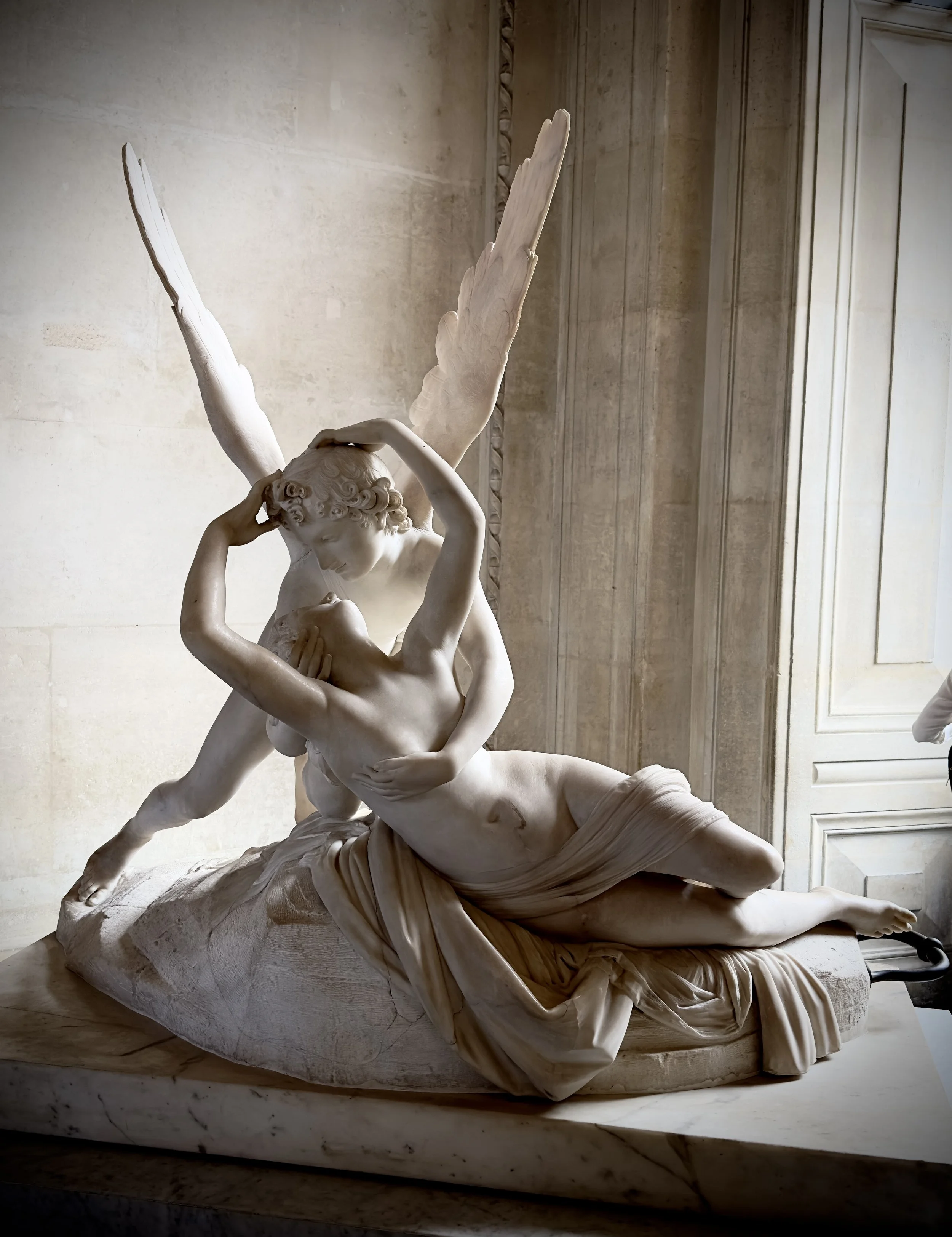 Sculpture of Psyche at the Louvre