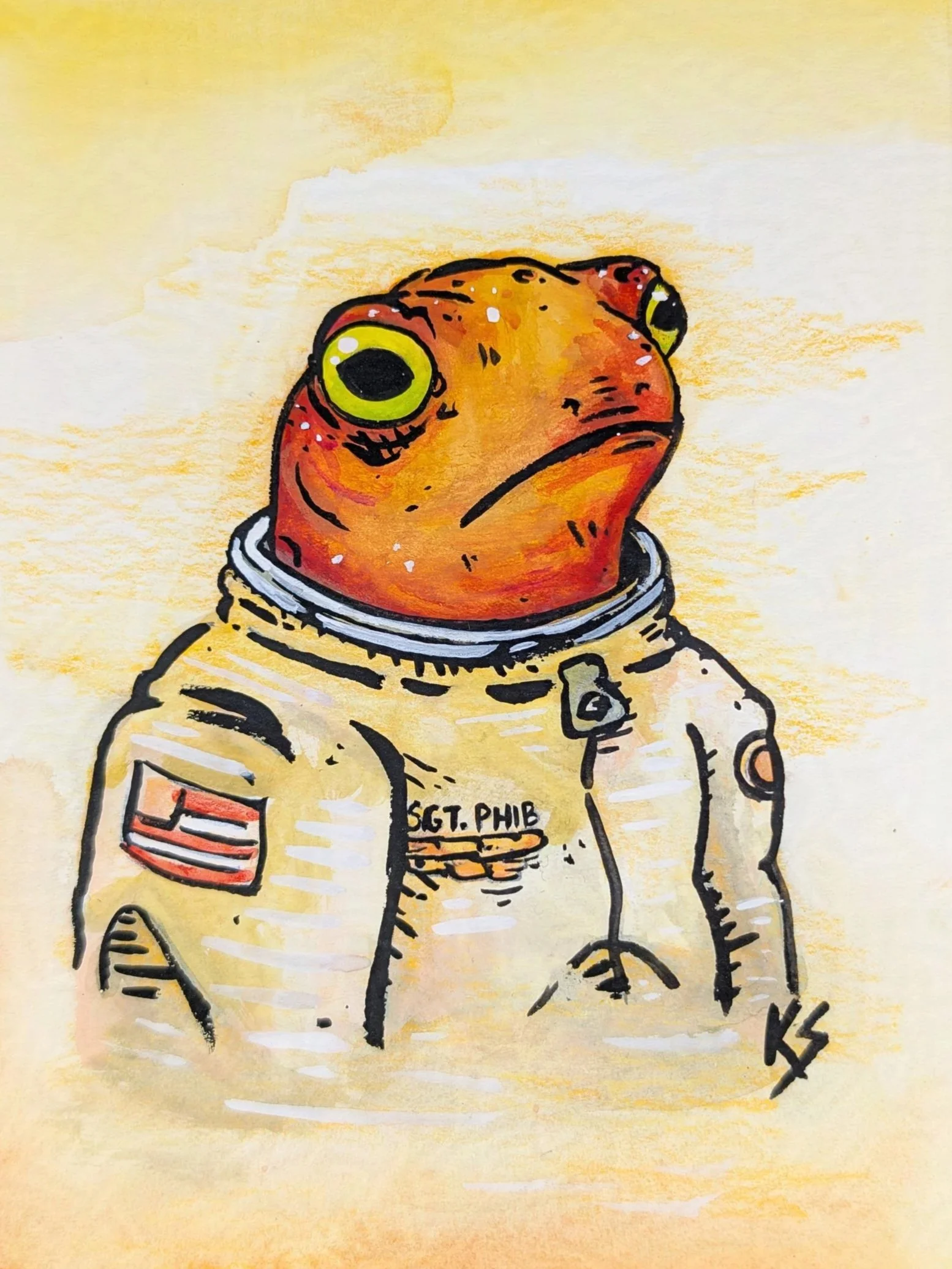 Sgt. Phib (he's the orange one)