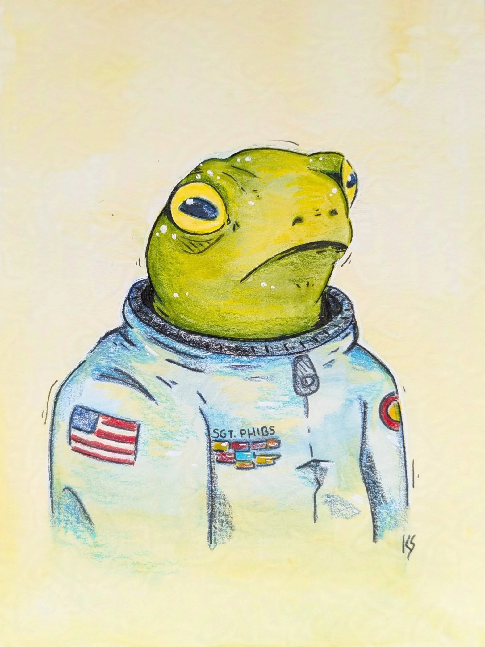 Sgt. Phibs (he's the green one)