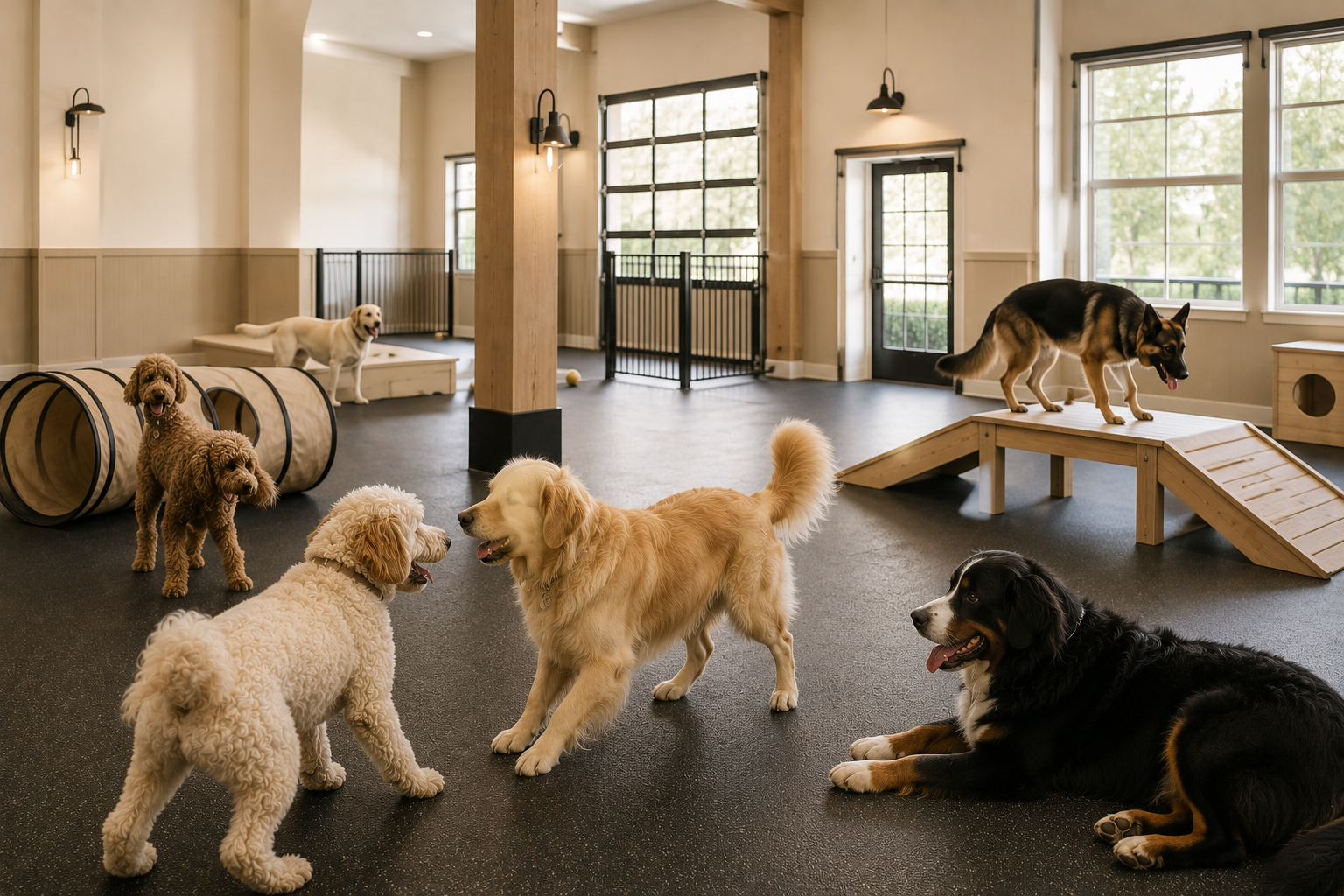 Larger Dogs Lounge