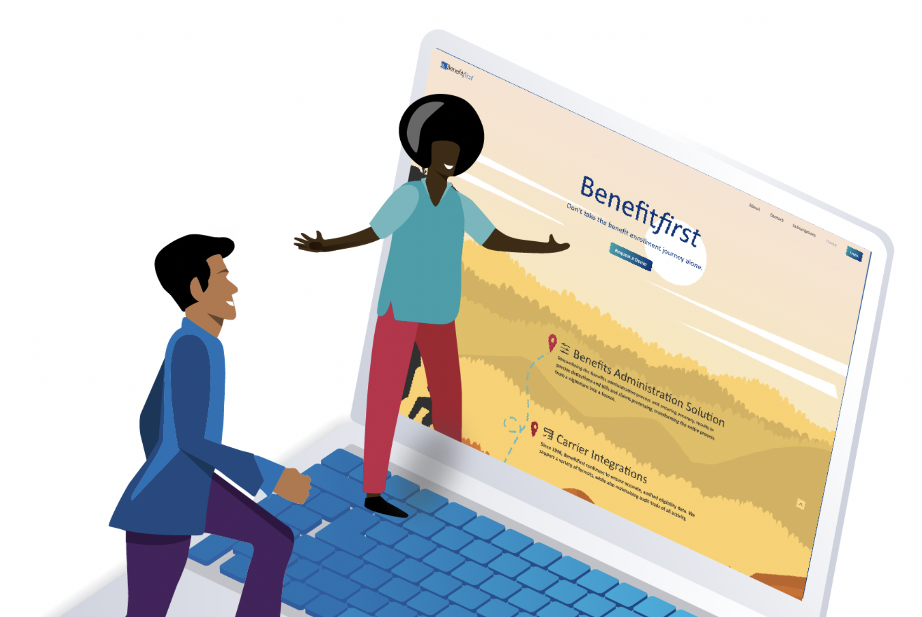 BenefitFirst Login Image
