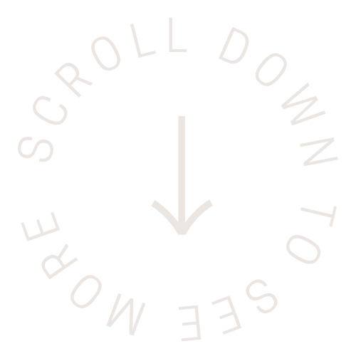 A black background with white text in a circular pattern that reads 'SCORE.' An arrow points downward at the center.