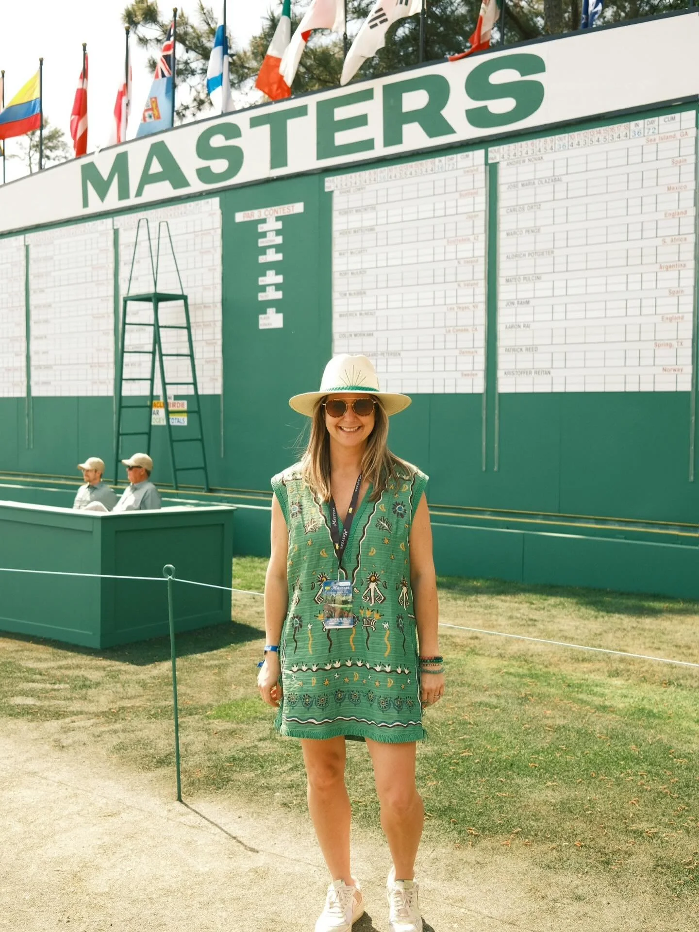 Your outfit for the Masters is an important part of the process. This green @alemais.official shift dress brought fun and function to the weekend! 

We love a theme and are always here to help find the perfect outfit for any occasion.

🤎

penelope m