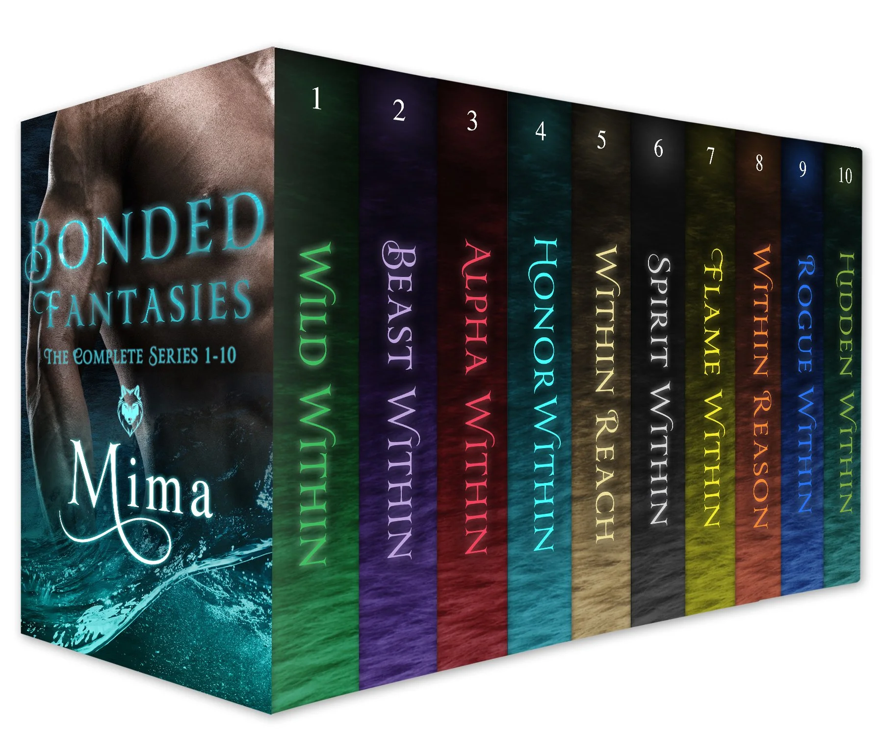 Complete Box Set of Bonded Fantasies 1-10 by Mima
