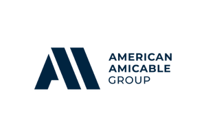 Logo of American Amicable Group with stylized 'A' and 'AMERICAN AMICABLE GROUP' text.