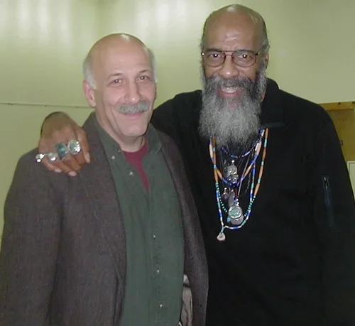 Richie Havens
A decade after Golden first interviewed Richie Havens, and thirty-five years after he first saw him at Carnegie Hall, his son took this picture in Homer, New York, October 15, 2005.