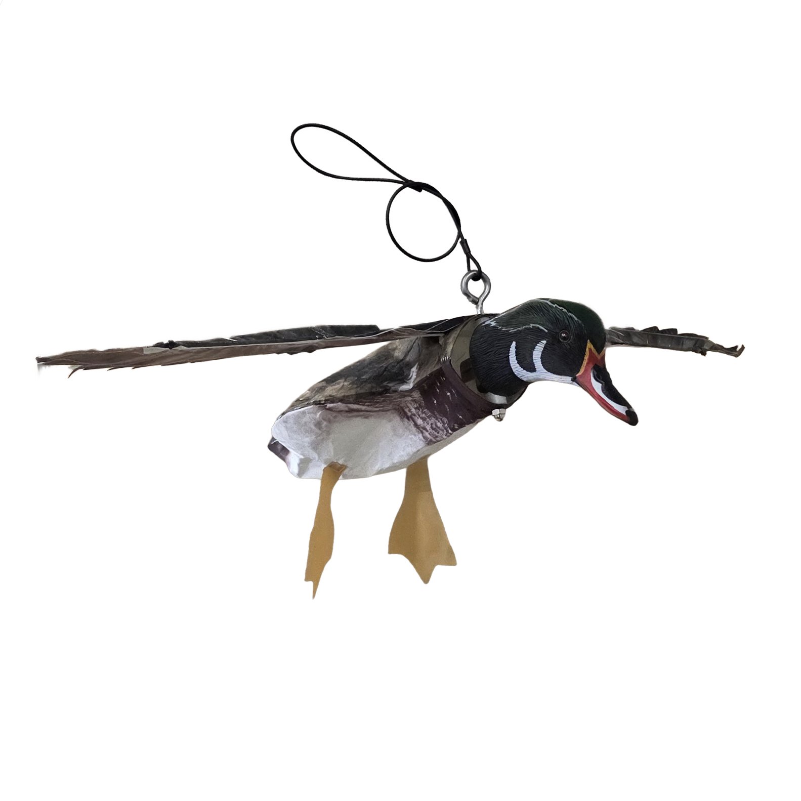 Wood Duck Flying Windsock