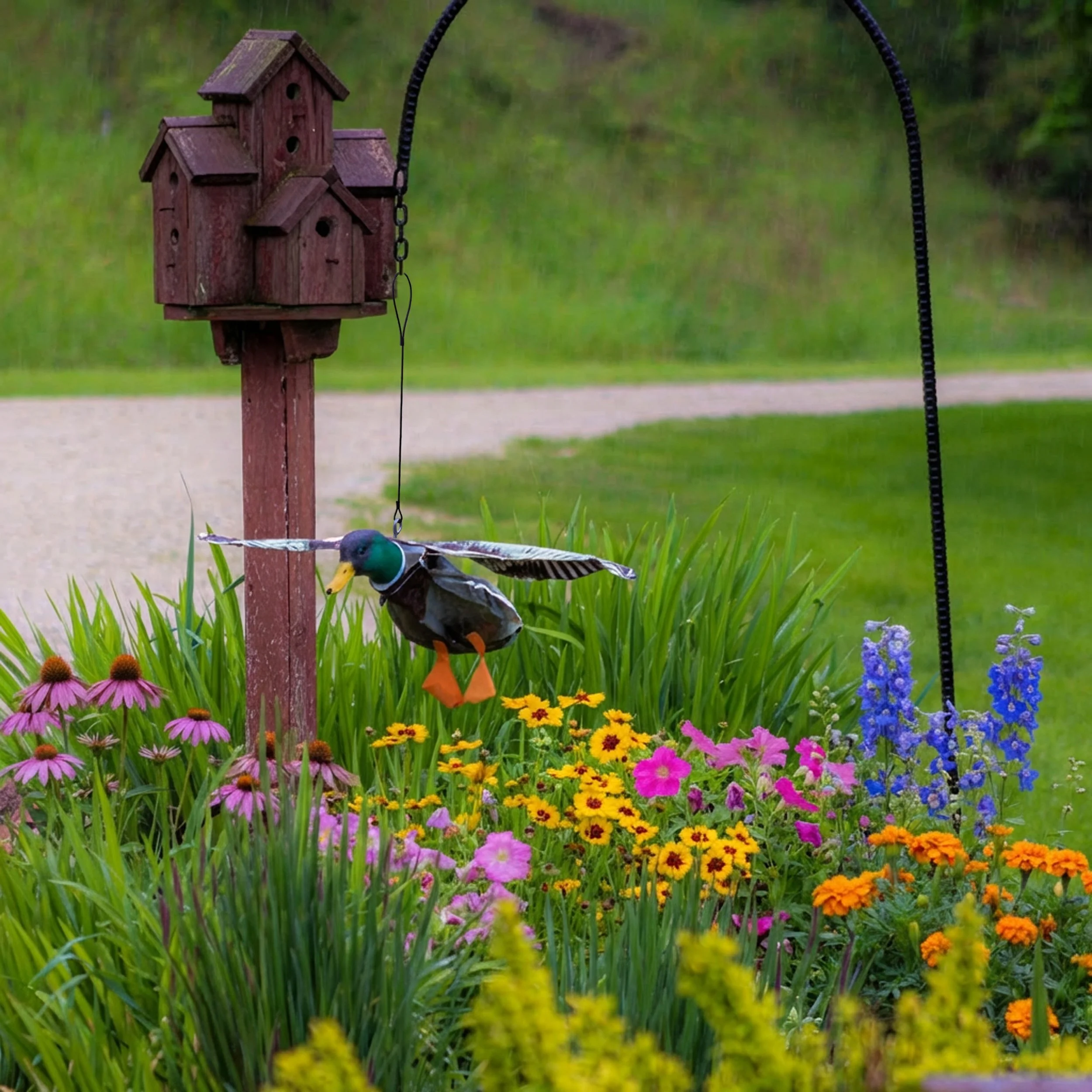 Drake Mallard Flying Decoy_wren house.jpg