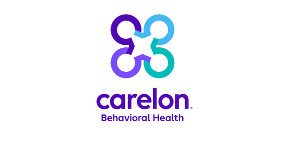 Carelon Behavioral Health logo with four interlocking colorful circles