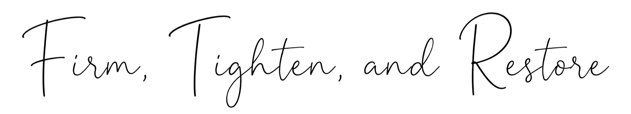Text reading 'Turn, Lights, and Restore' in a script font.