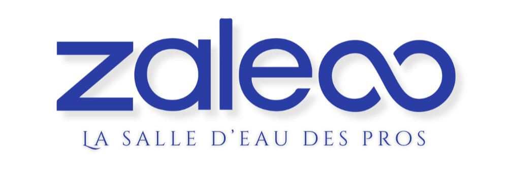 Logo Zalévo avec le slogan 'La salle d'eau des pros' en dessous.